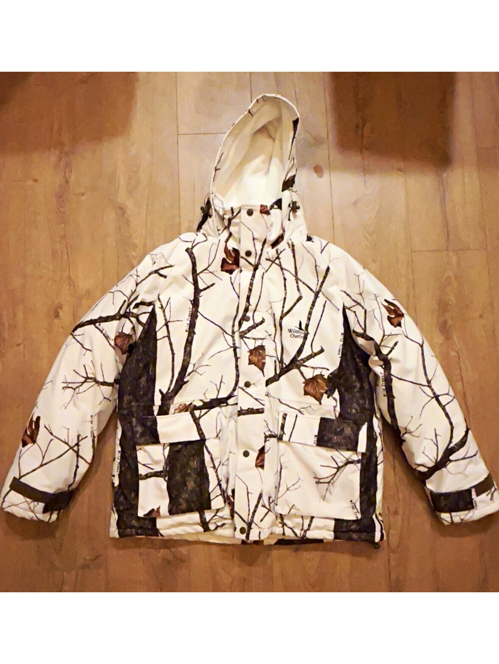 Wildfowler Outfitter XL Snow Camo Hunting Parka Insulated